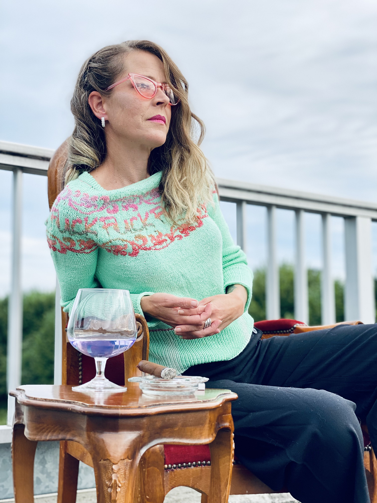 Barbie's Bad Day Sweater by Meret Buetzberger