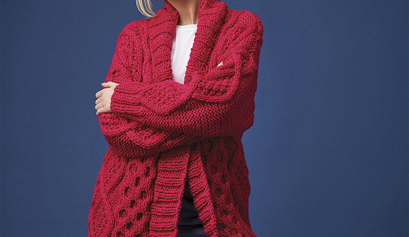 Cerise Cardigan by Quail Studio