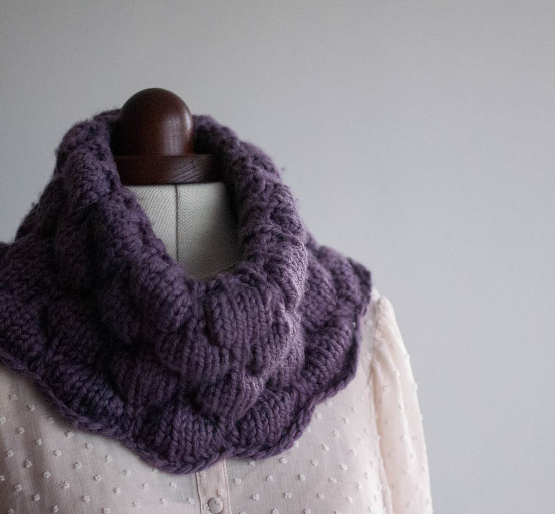 Cloudbubble Cowl by Julia Adams Patterns