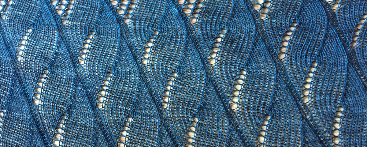 Cool Flames Shawl by Heike Campbell