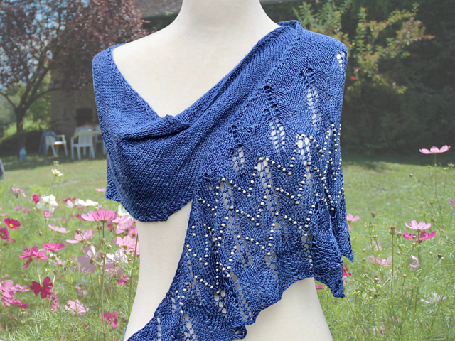 Garden Party Shawl by Jem Arrowsmith
