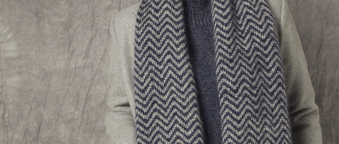 Herringbone Scarf by Quail Studio