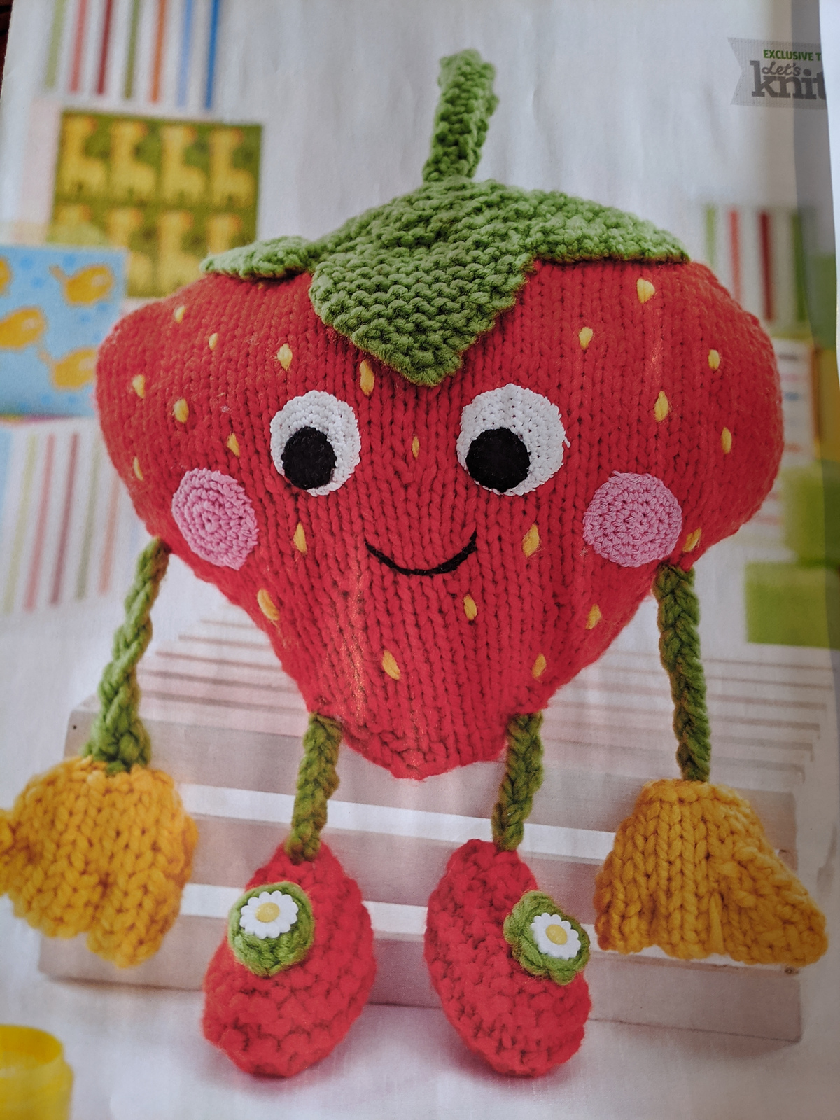 Sophie the Strawberry by Val Pierce