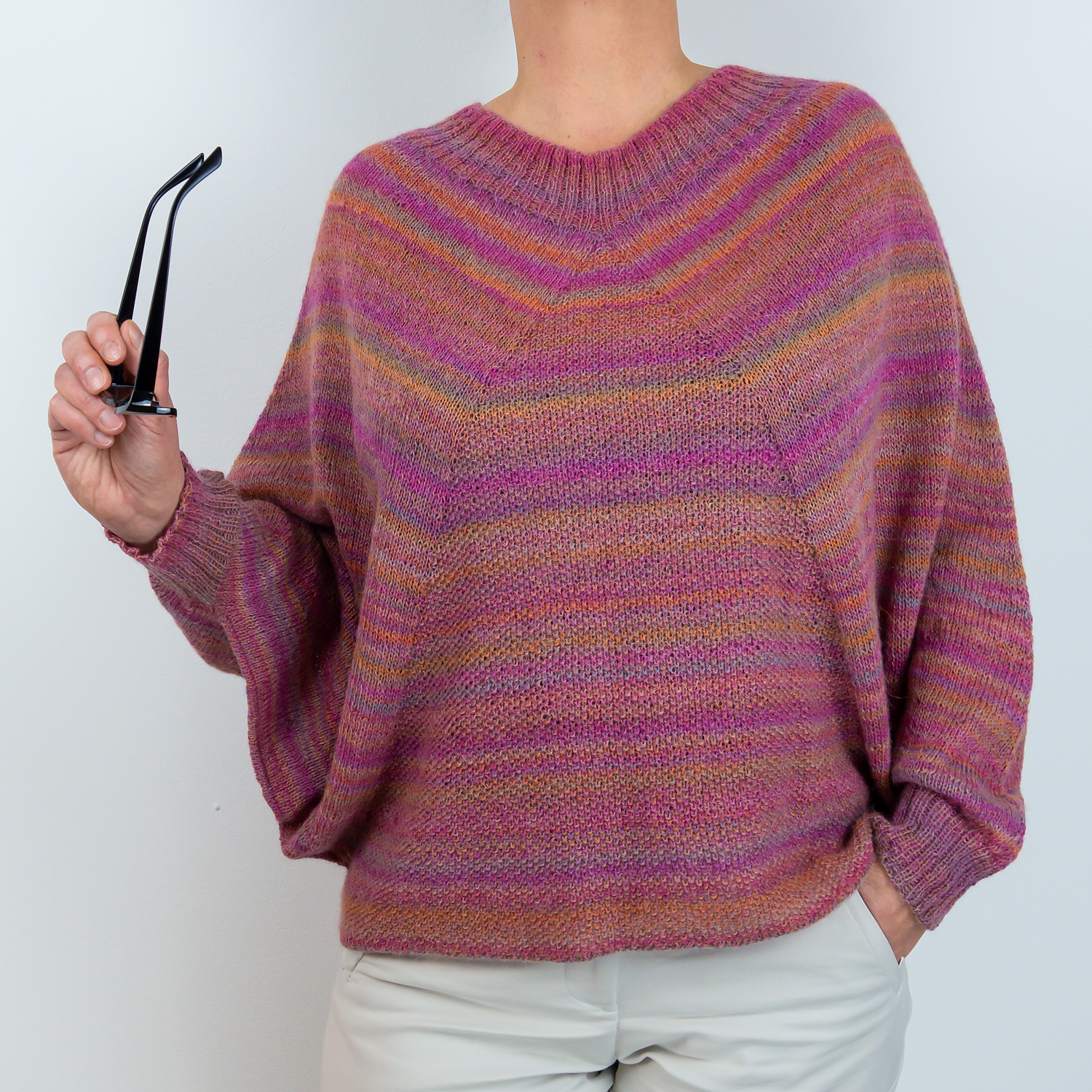 AKITA II Top Down Pullover by ITO Yarn & Design