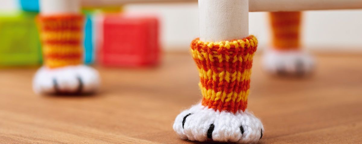 Chair Paws: Cat by Nicola Valiji