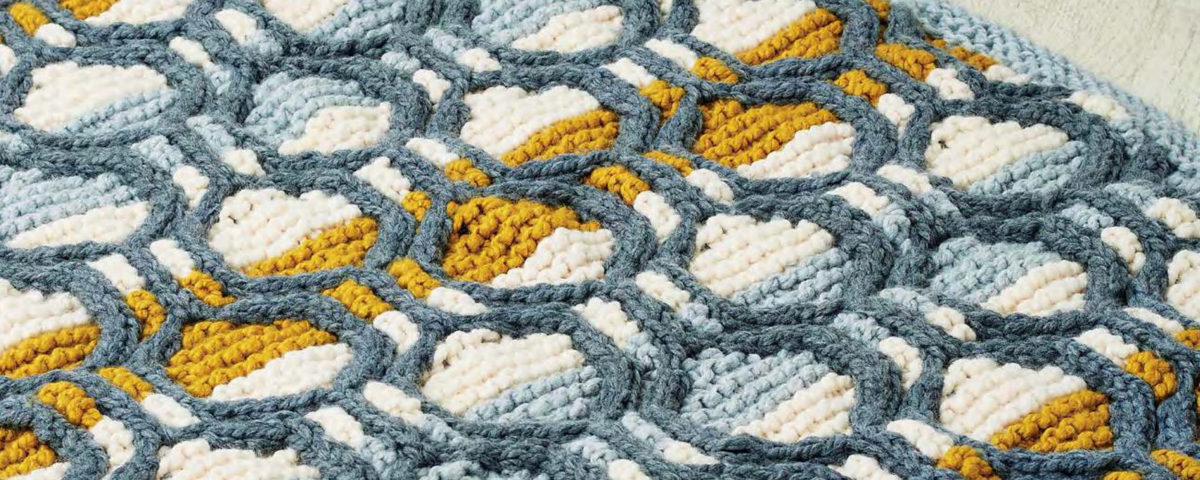 Modern Living Rug by Sarah Murray - Cornish Knitting Company