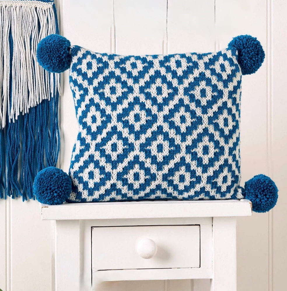 Mosaic Make - Cushion by Jane Burns