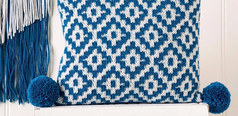 Mosaic Make - Cushion by Jane Burns