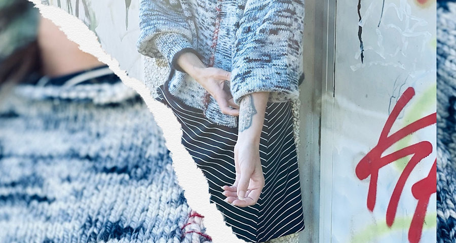 Punk Cardi by Meret Buetzberger