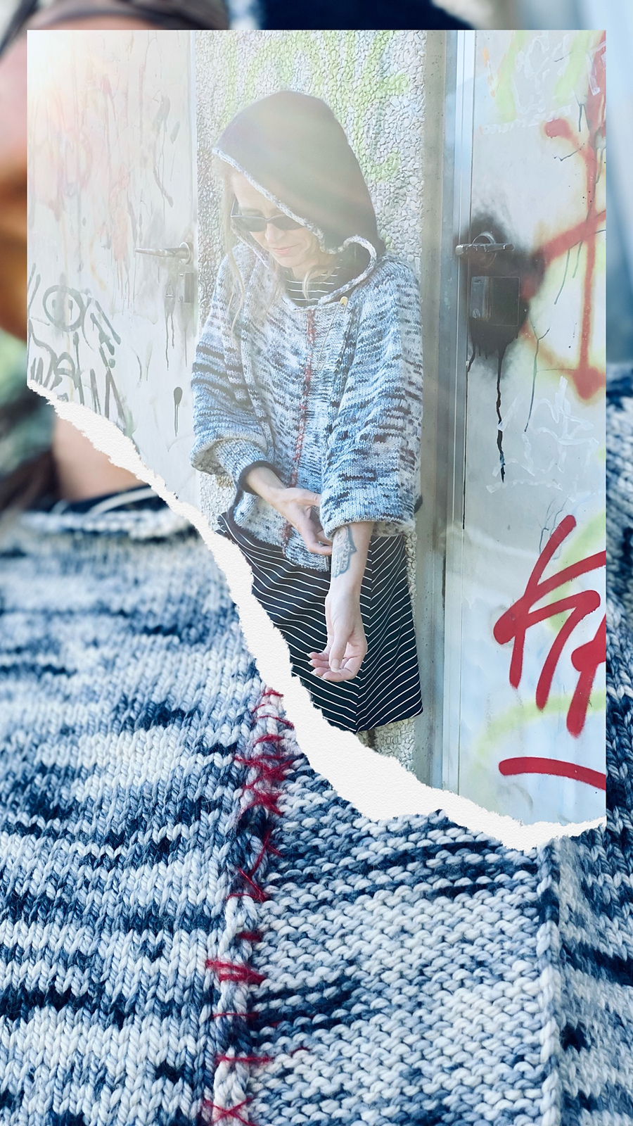 Punk Cardi by Meret Buetzberger