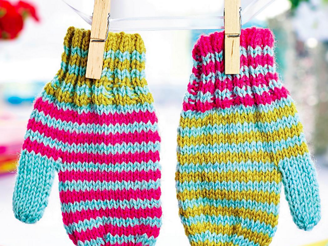 Mix and Match Mittens by Lucinda Ganderton
