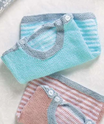 Baby Penguin & Polar Bear Sweaters by Jane Burns
