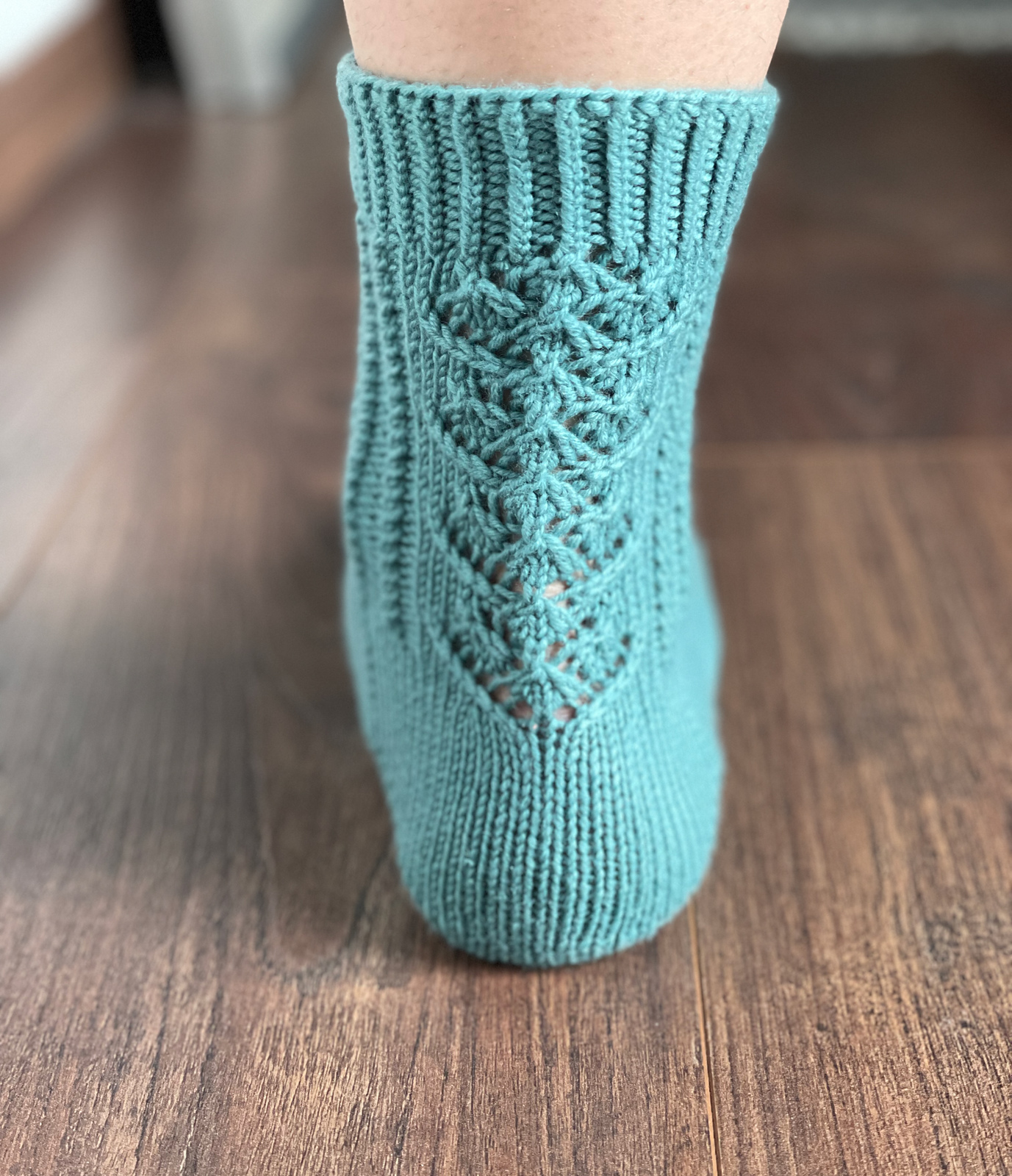 Four sisters socks by Zsuzsanna Orthodoxou