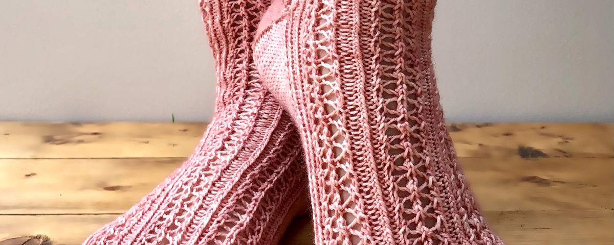 Giverny Garden Socks by Jem Arrowsmith