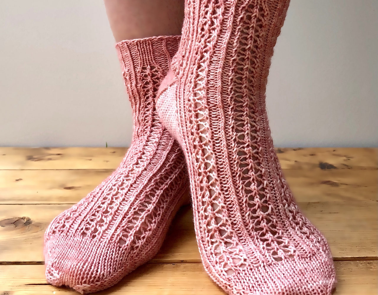 Giverny Garden Socks by Jem Arrowsmith
