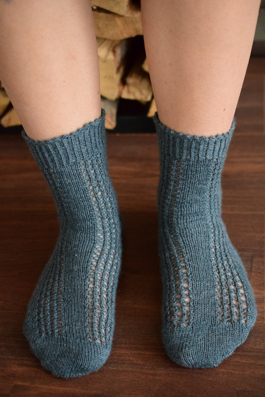 Guilda socks by Zsuzsanna Orthodoxou