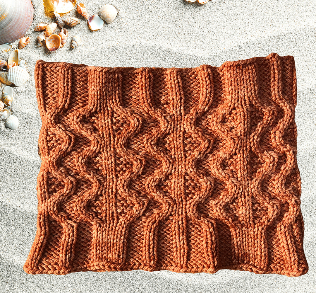 Sandwaves Cowl by Jem Arrowsmith