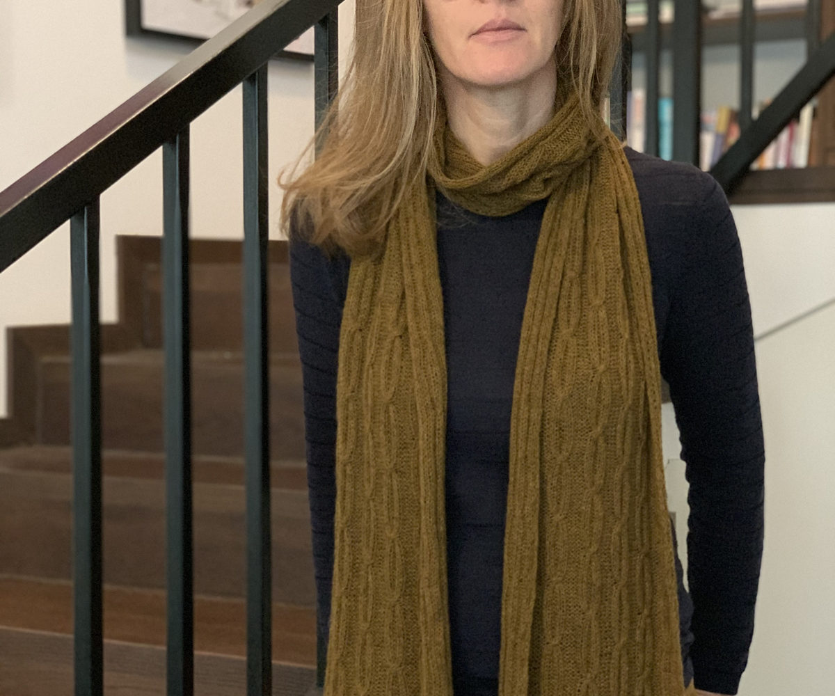 Thea Scarf by Zsuzsanna Orthodoxou