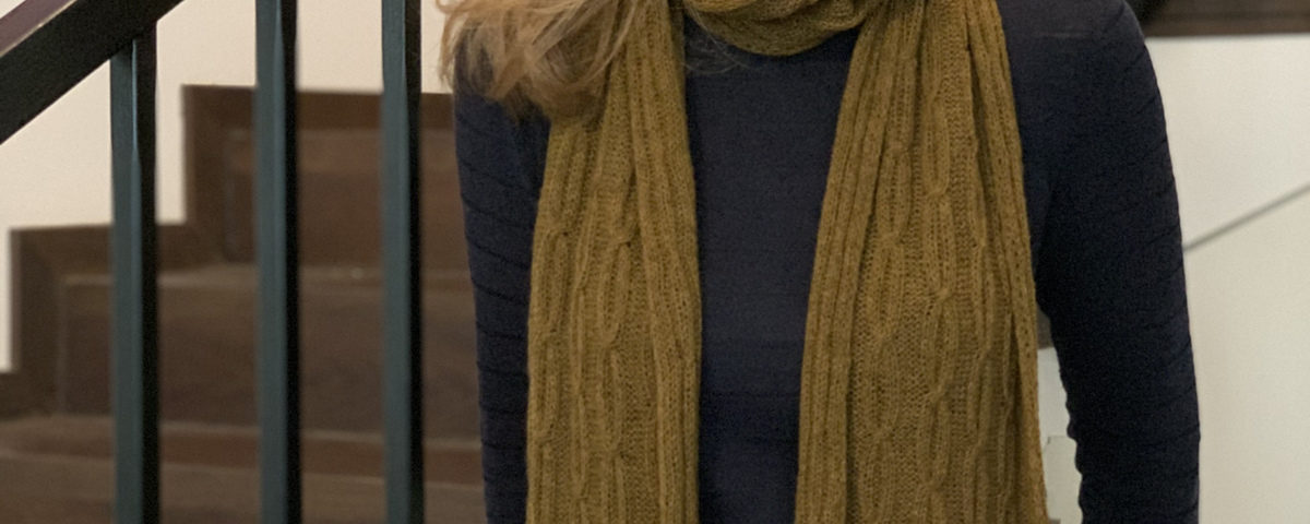 Thea Scarf by Zsuzsanna Orthodoxou